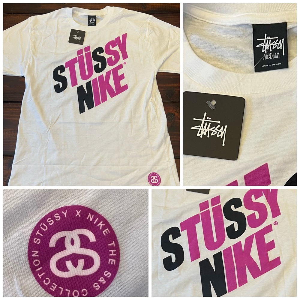 Vintage Stussy x Nike S&S Off Mountain Collection T-Shirt